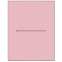 5.5" x 5.5" Pastel Pink Square Sheet Labels