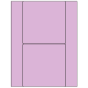 5.5" x 5.5" Pastel Purple Square Sheet Labels