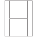 5.5" x 5.5" White Square Sheet Labels