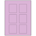 2.5" x 2.75" Pastel Purple Rectangular Sheet Labels
