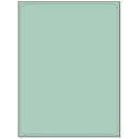 8.25" x 10.75" Pastel Green Rectangular Sheet Labels