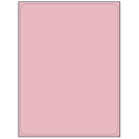 8.25" x 10.75" Pastel Pink Rectangular Sheet Labels