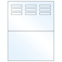 1.96" x 0.46" White Mid Gloss Rectangular Sheet Labels