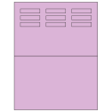 1.96" x 0.46" Pastel Purple Rectangular Sheet Labels