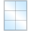 4" x 3.5" White Premium High Gloss Rectangular Sheet Labels