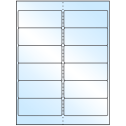 4" x 1.5" White Premium High Gloss Rectangular Sheet Labels