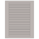 6.25" x 0.5" Gray Rectangular Sheet Labels