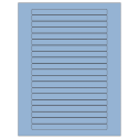 6.25" x 0.5" Pastel Blue Rectangular Sheet Labels
