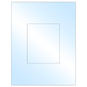 4.25" x 5.25" White Premium High Gloss Rectangular Sheet Labels
