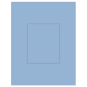 4.25" x 5.25" Pastel Blue Rectangular Sheet Labels