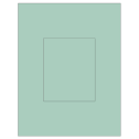 4.25" x 5.25" Pastel Green Rectangular Sheet Labels