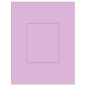 4.25" x 5.25" Pastel Purple Rectangular Sheet Labels
