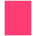 5" x 7" Fluorescent Pink Rectangular Sheet Labels