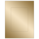5" x 7" Gold Foil Rectangular Sheet Labels