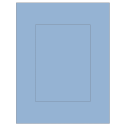 5" x 7" Pastel Blue Rectangular Sheet Labels