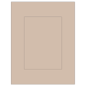 5" x 7" Pastel Tan Rectangular Sheet Labels