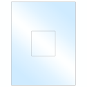 3.1494" x 3.3072" White Premium High Gloss Rectangular Sheet Labels