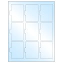 2.5135" x 3.2152" White Premium High Gloss Sheet Labels