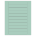 6" x 0.946" Pastel Green Rectangular Sheet Labels