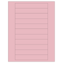 6" x 0.946" Pastel Pink Rectangular Sheet Labels