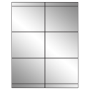4.25" x 3.33" Silver Foil Rectangular Sheet Labels