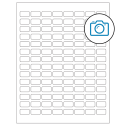 0.875" x 0.5" Photo Gloss Rectangular Sheet Labels