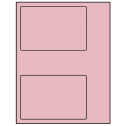 6" x 4" Pastel Pink Rectangular Sheet Labels