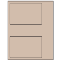 6" x 4" Pastel Tan Rectangular Sheet Labels