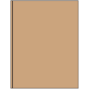 8.375" x 11" Brown Kraft Rectangular Sheet Labels