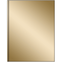 8.375" x 11" Gold Foil Rectangular Sheet Labels