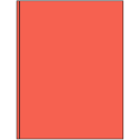 8.375" x 11" Red Rectangular Sheet Labels