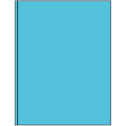 8.375" x 11" Turquoise Rectangular Sheet Labels