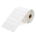 4" x 1" White - Direct Thermal Labels - 1" Core