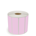 3" x 1" Purple - Direct Thermal Labels - 1" Core - Acrylic