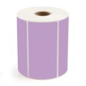3" x 2" Grape - Thermal Transfer Labels - 1" Core - Removable Adhesive