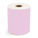 3" x 2" Purple - Direct Thermal Labels - 1" Core - Removable Adhesive