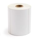 4" x 3" White - Thermal Transfer Labels - 1" Core - Removable Adhesive