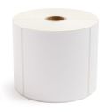 4" x 4" White - Thermal Transfer Labels - 1" Core / 5" Outer Diameter - Acrylic