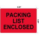 Packing List Enclosed - Preprinted Label