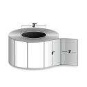 3" x 2" White - Thermal Transfer Labels - 3" Core