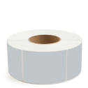 3" x 4" Gray - Thermal Transfer Labels - 3" Core - Removable Adhesive