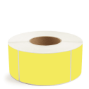3" x 5" Yellow - Direct Thermal Labels - 3" Core (No Perf) - Acrylic