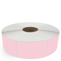 3" x 5" Pink - Thermal Transfer Labels - 3" Core / 12" Outer Diameter (No Perf) - Freezer Grade Adhesive