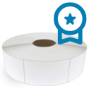 3" x 5" White - Thermal Transfer Labels - 3" Core / 12" Outer Diameter (No Perf) - PET Liner