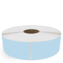 3" x 10" Blue - Direct Thermal Labels - 3" Core / 12" Outer Diameter (No Perf) - Freezer Grade Adhesive