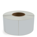 3.5" x 3.5" Gray - Thermal Transfer Labels - 3" Core - Removable Adhesive