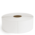 4" x 13" White - Thermal Transfer Labels - 3" Core / 12" Outer Diameter (No Perf) - Acrylic