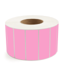 4" x 1.5" Hot Pink - Thermal Transfer Labels - 3" Core - Acrylic