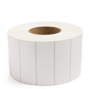 4" x 1.5" White - Thermal Transfer Labels - 3" Core - Removable Adhesive