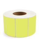 4" x 2.5" Chartreuse - Thermal Transfer Labels - 3" Core - Freezer Grade Adhesive